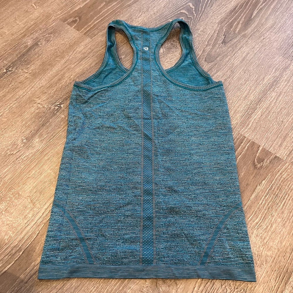 Lululemon racerback tank top color: blue